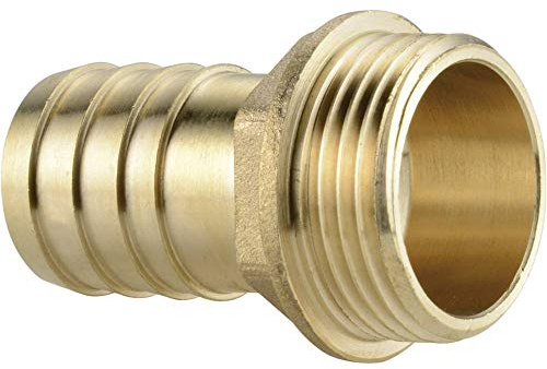 Ebara 600000063 Messing Schlauchverbinder 33,25 mm (1) (Außengewinde) Ø 25 mm (1)