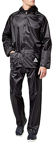 Result Men's RE95A Overalls, Black, L