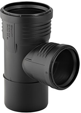 Geberit Silent-PP Abzweig 87,5 Grad DN40/40 mit Muffen 390147141