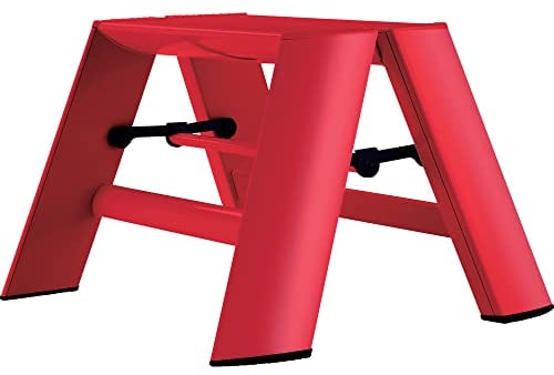 Hasegawa Ladders Lucano Tritthocker, Rot