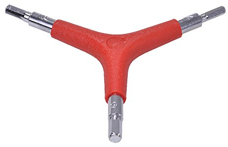 Fahrrad Mofa Werkzeug, Dreiarm Innensechskantschlüssel 4, 5, 6 mm, F-44355