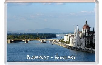 Budapest - Hungary - Danube - Jumbo Fridge Magnet