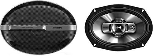 Philips PHICSP6911 - Altavoces coaxiales para Coche (6 x 9, 2 vías, 300 W) Color Negro