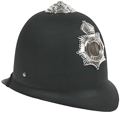 Henbrandt Polizei oder Bobby Helm für Unisex Kinder