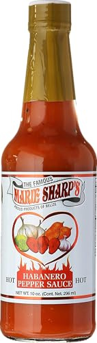 Marie Sharp's Hot Habanero Sauce (Large 10oz Bottle)