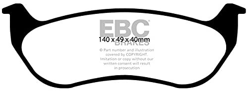 DP61673 Bremsbeläge GREENSTUFF EBC Brakes für Jeep Cherokee Wrangler Ford Explorer Sport Trac Jeep Liberty Wrangler