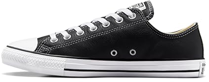Converse Chucks Leather 132174C CT AS OX Classic Lea Black Black, Größe Schuhe Damen:37