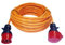 CEE Starkstromkabel 50m 400V / 16A CEE-Verlängerung Verlängerungskabel PUR H07BQ-F 5x2,5mm² IP44