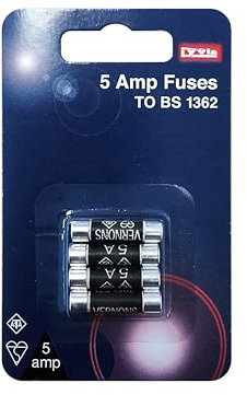 5A Fuses Fuse Dencon 5A Fuses Blister 4 Pack Fast Delivery