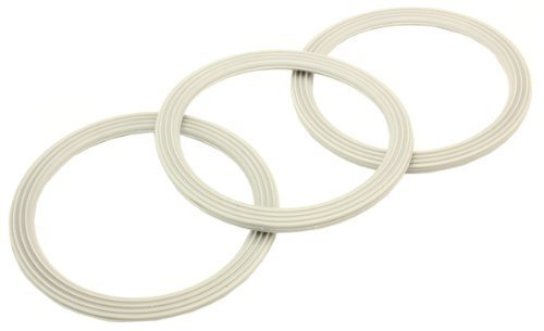 First4spares Rubber Base Seals to fit Kenwood Liquidisers, Blenders, Mixers and Juicers (Pack of 3)