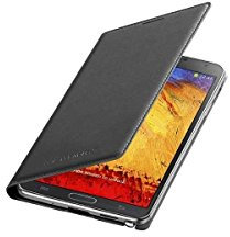 Samsung EFWN900B - Custodia a Portafoglio in Pelle per Samsung Galaxy Note 3, Nero