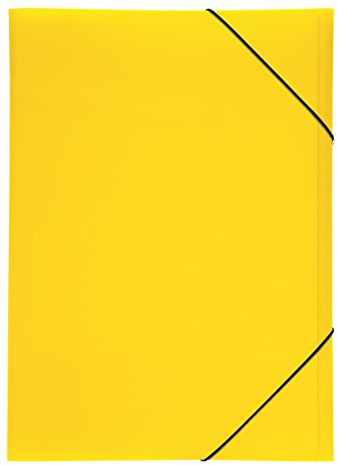 Pagna Gummizugmappe Lucy Colours A3 PP, 3 Innenklappen, gelb