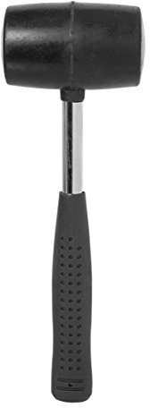 Milestone - Martello di Gomma per Il Campeggio, Colore Nero, 350 g