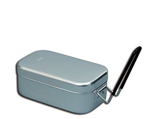 Trangia Brotdose mit Griff, Klassisch, Silber