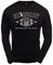 Dirty Ray Rugby New Zealand All Black Herren T-Shirt Lange Ärmel KLS2 (DE/NL/SE/PL, Alphanumerisch, S, Regular, Regular, Schwarz)