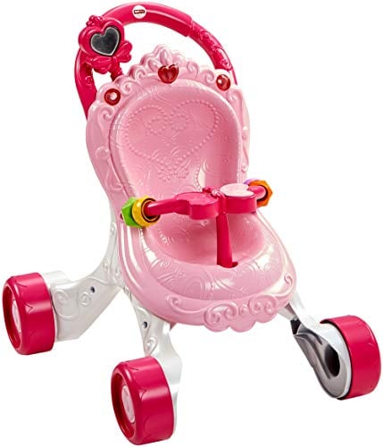 Fisher-Price CGN65 Princess Mommy Musikspaß Puppenwagen