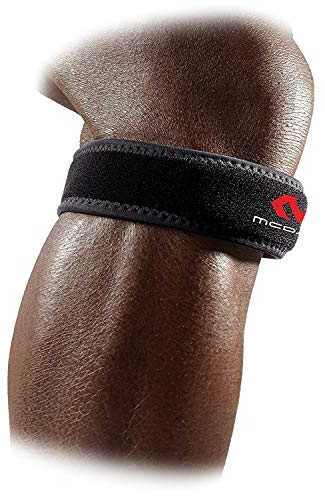 Mcdavid, Fascia Elastica per tendinite rotulea, Nero (Noir), Taglia Unica