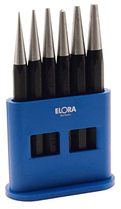 Elora Durchtreiber-Satz in einem Plastikständer, 6-teilig, 264KS, 0264500607000