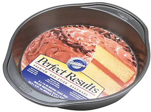 Wilton Round Cake Tin, Perfect Results, Non Stick, 23cm (9in)