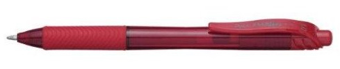 Pentel flüssig, 6er Gelroller EnerGel BL110, rot