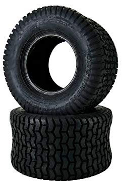 DEESTONE Deux 13 x 6.50 6 Pneu de Tracteur de pelouse Lot de Deux 13 6.50 6