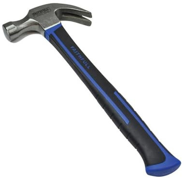 Faithfull FAICH20FG Fibreglass Handled Claw Hammer 567g (20oz)