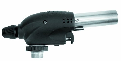 Ibili Cabezal SOPLETE Profesional, Stainless Steel, Negro, 16.5 x 5 x 5 cm