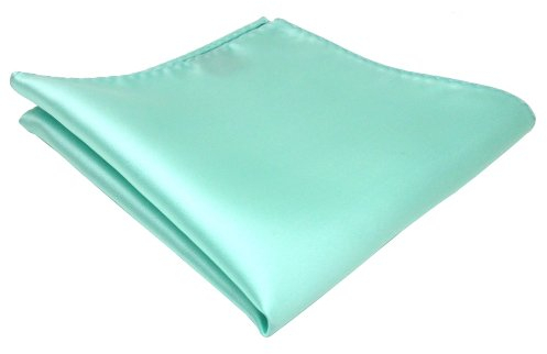 TigerTie Designer Einstecktuch in helles mint grün einfarbig uni