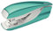 Leitz Heftgerät, 30 Blatt Tacker mit 200 Heftklammern, Hefter aus Metall mit Kunststoffelementen, WOW Serie, Eisblau, 55022051