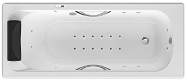Roca A248342001 Becool-Hm 1700 x 700 Total baignoire-Blanc-Acrylique-hydromassante Be Cool