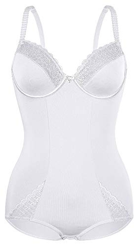Sassa Women's Underwired Bodysuit 989 White 36 B