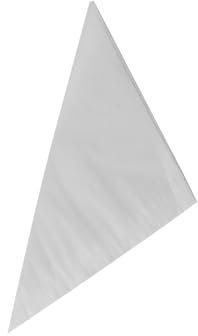 PAPSTAR 1000 Spitztüten, Cellulose 17 cm x 17 cm x 24 cm Weiss Füllinhalt 100 g (1 x 1000 = 1000 Stück)