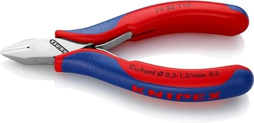 KNIPEX Elektronik-Seitenschneider (115 mm) 77 32 115 SB (SB-Karte/Blister)