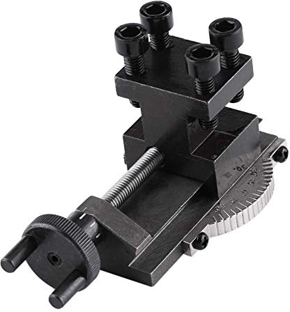 FTVOGUE Micro Machine Tool Kleine Drehmaschine C0 Spezialzubehör Kann gedreht Werden Winkelwerkzeug Halter S/N: 10154