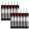SIKA Lot de 12 colles Mastic Multi-usages Sikaflex 221 - Noir - 300ml