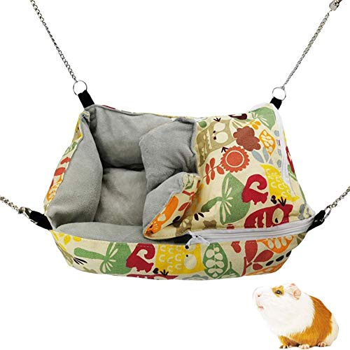 perfecti Käfige Höhlen Schlafplätze Für Kleintiere Faltbar Winter Kuschelhöhle Warme Hamster Hängematte Für Kaninchen Hamster Meerschweinchen Chinchilla