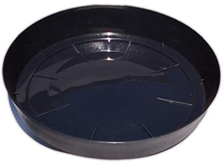 Erhard-Trading Untersetzer Valencia Tropfschale Untertopf Kunststoff ? 38 cm anthrazit