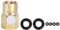 MAGT CO2 Flaschenadapter, Tr21x4 bis W21.8-14-RH CO2-Nachfülladapter-Anschluss CO2 Soda Zylinder Adapter-Füllventilanschluss CO2-Tank Soda Maker Zubehör