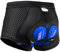 X-TIGER Herren Radunterhose Fahrradhosen mit 5D Sitzpolster Fahrrad MTB Unterwäsche Pro Bike Boxer Größe Kurze Hosen