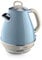 Ariete 2869B Vintage Stainless Steel Kettle, 1.7 Liters - Sky Blue Beige