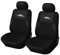 AUTOYOUTH Copri sedili Auto Universali | Compatibile con Airbag Laterale | Coprisedili per Sedili Anteriori Auto, （Nero）