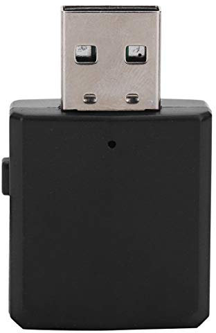 Bluetooth 5 0 Audio Receiver Transmitter USB Sound Card 3 in 1 Wireless Audio Adapter for TV PC Home Stereo Headset(black)