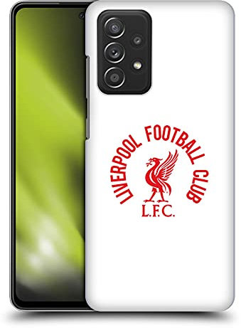 Head Case Designs Offizielle Liverpool Football Club LFC Rot Und Weiss Liver Bird Harte Rueckseiten Handyhülle Hülle Huelle kompatibel mit Galaxy A52 / A52s / 5G (2021)