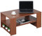 RICOO Couchtisch mit Stauraum 80 x 39 x 50 cm, Couchtisch Holz, Wohnzimmertisch für Couch Eiche Rustikal – WM090-ER - Tisch Wohnzimmer Tisch, Sofatisch, Coffee Table, Couchtisch klein