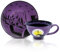 Disney The Nightmare Before Christmas Spiral Hill Ceramic Teacup and Saucer | Tea Party Set For Coffee, Espresso, Mocha
