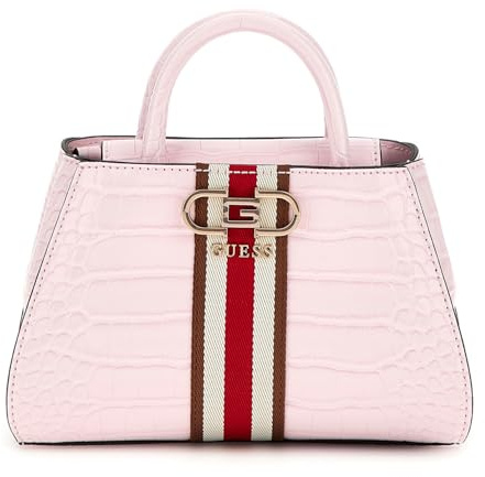 GUESS Nelka Mini Satchel Pale Pink