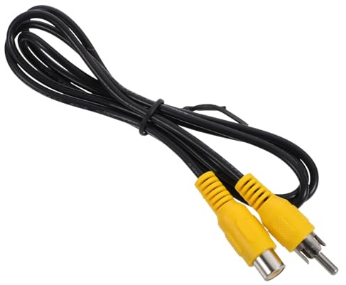 TOGEVAL Câble D'extension Transmission Sonore Claire Audio Mâle à Femelle 1 Mètre en Cuivre et Caoutchouc pour Système Audio Automobile