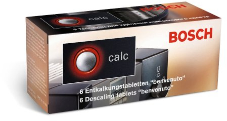 Bosch TCZ6002 Entkalkungstabletten für Kaffeevollautomaten TCA 5, TCA 6, TCA 7, TCC7, TES 70