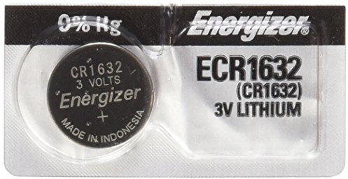 2PC Energizer ECR1632 CR1632 Lithium Coin Batteries 3V