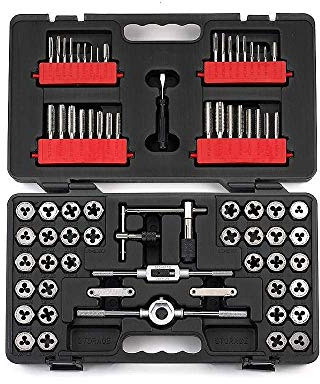 Craftsman 75-teiliges Zoll- und metrisches Gewindeschneider-Set von Craftsman